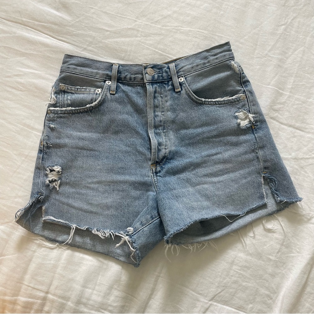 Agolde Parker Long Shorts